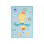 Vocaloid Hatsune Miku Minidoll Miku Merch Yummy Series Warm Throw Pillow Plush Blanket